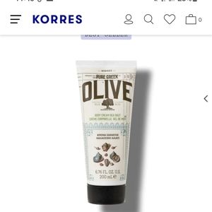 Korres Pure Greek Olive Body Cream